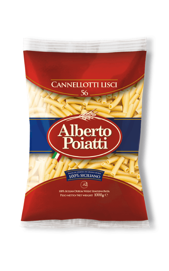 Cannellotti lisci 56 Alberto Poiatti 1 Kg