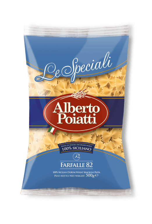 Farfalle 82 Alberto Poiatti 500 gr