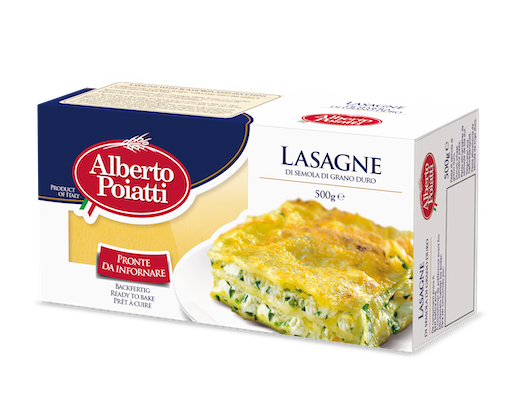 Lasagne di semola 89 Alberto Poiatti 500 gr