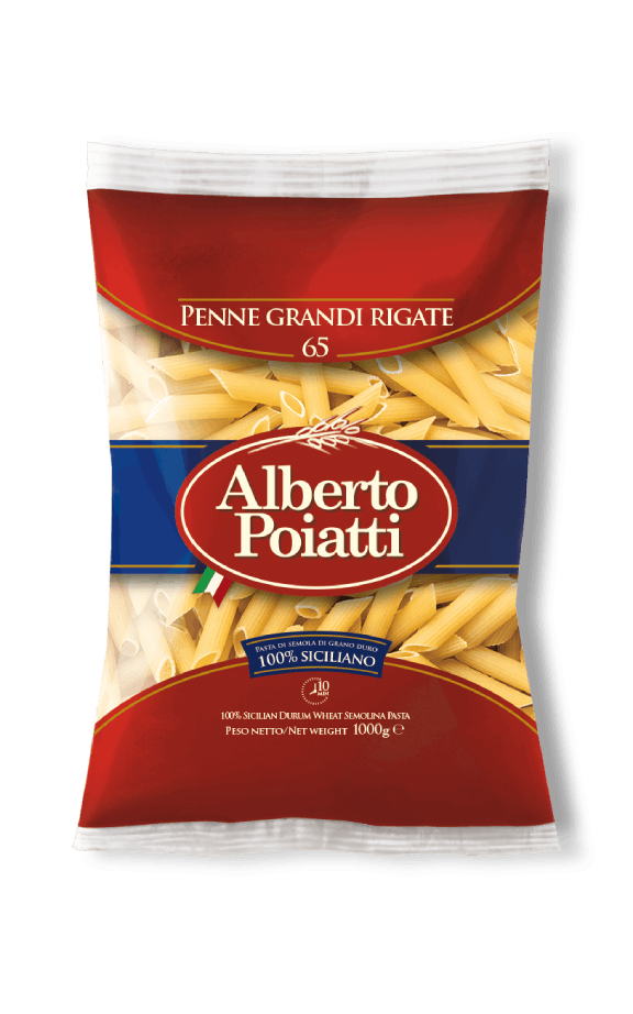 Penne grandi rigate 65 Alberto Poiatti 1Kg