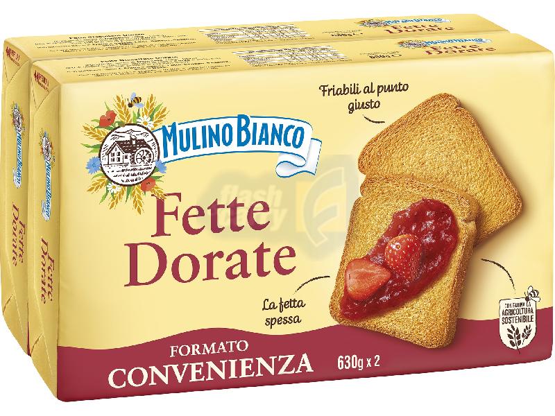 M.BIANCO FETTE BIPACCO DORATE PZ.72x2