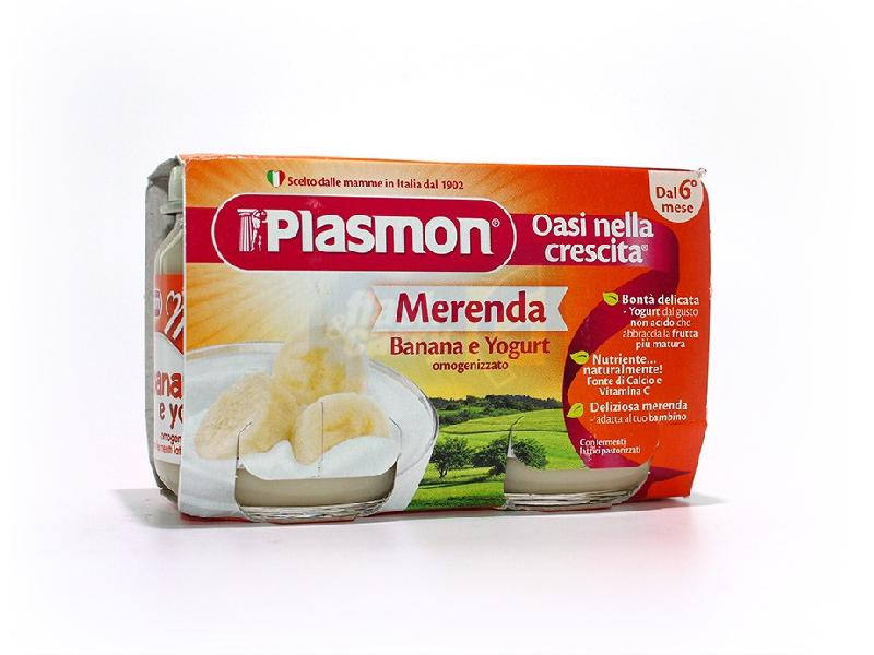 PLASMON MEREN/YOGURT&BANANA GR.120X2*