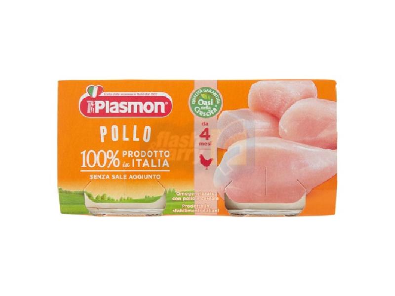 PLASMON OMOG.POLLO GR.80X2 