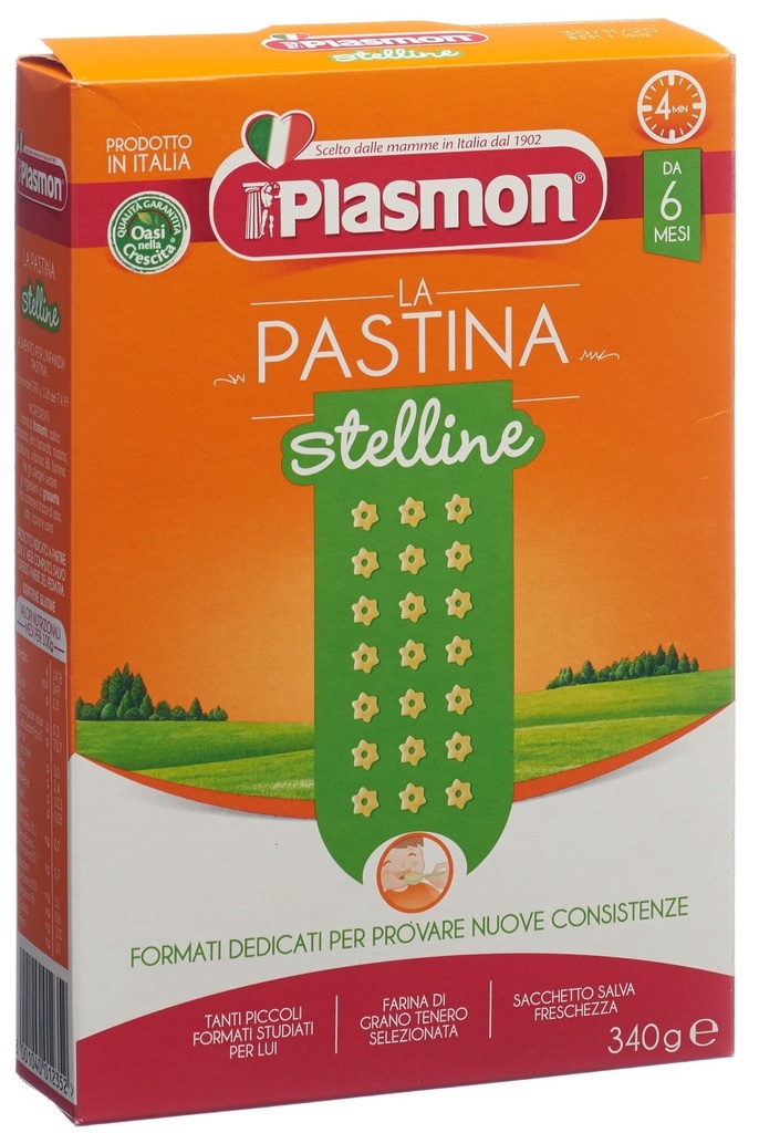 PLASMON PASTINA STELLINE  340 GR