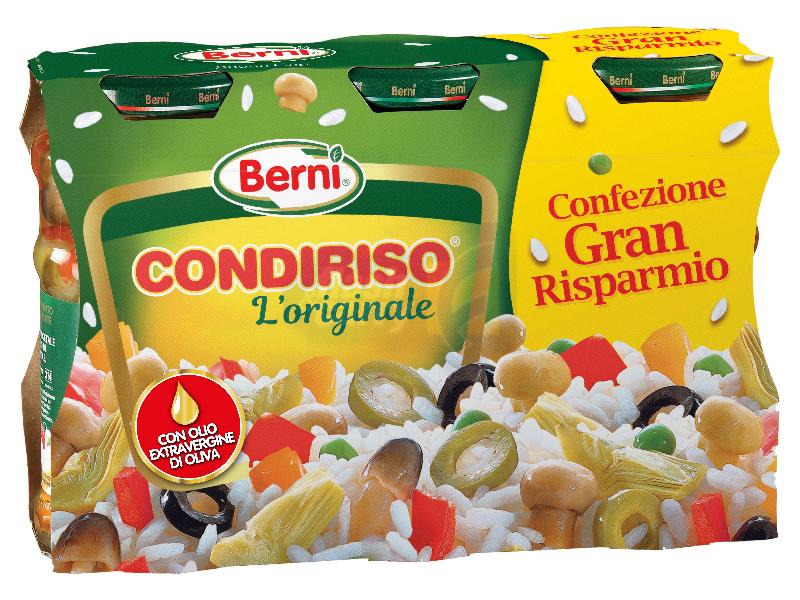 BERNI CONDIRISO GR.300 2+1 OLIO