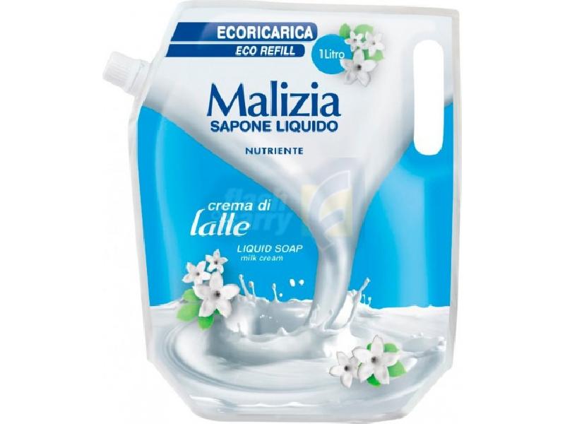 MALIZIA RICARICA SAPONE LIQ.LATTE LT.1