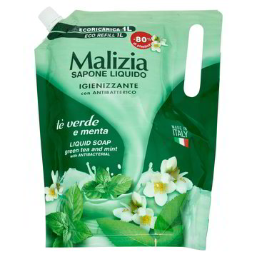 MALIZIA RICARICA SAPONE LIQ.ANTIBAT.LT.1