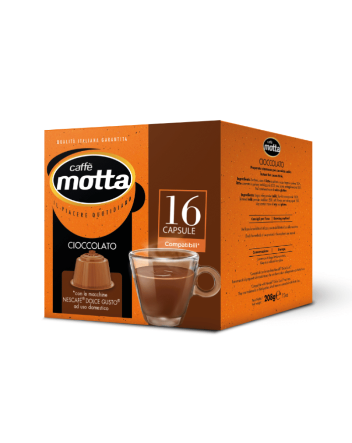 CAFFE MOTTA CPS DG CIOCCOLATO 16 PZ