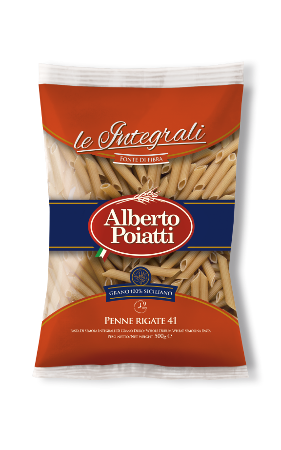 PENNE RIGATE INTEGRALI A.POIATTI  N41 GR 500