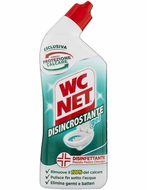 WC NET DISINCROSTANTE GEL DISINFETTANTE ML700