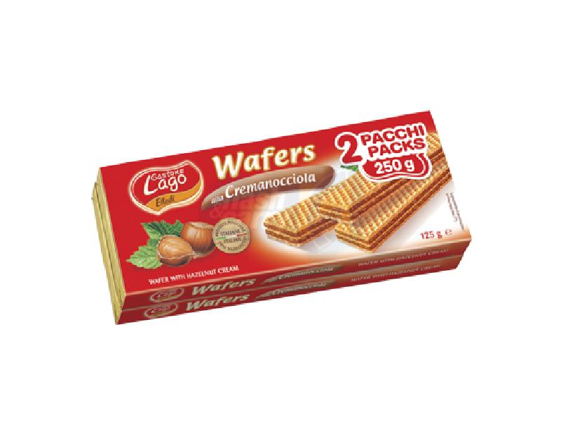 ELLEDI WAFERS 2 PACCHI NOCCIOLA GR 125X2