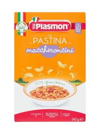 [3951] PLASMON PASTINA MACCHERONCINI  340 GR