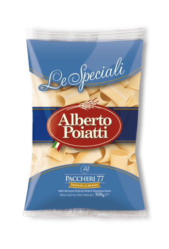 [0077] Paccheri 77 Alberto Poiatti 500 gr