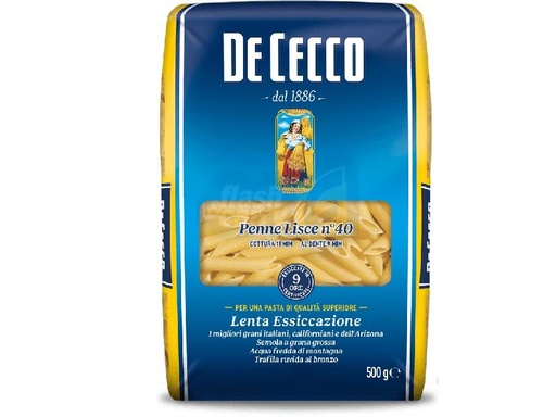 [163683] DE CECCO N. 40 PENNE LISCE GR.500