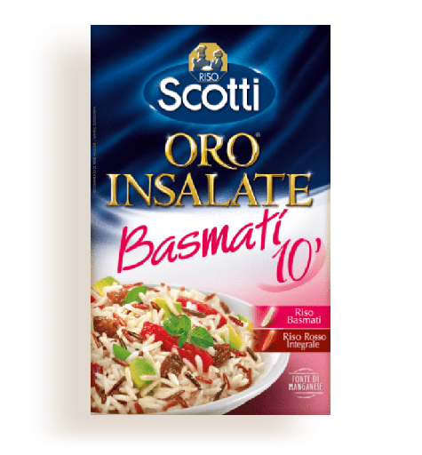 [175243] SCOTTI RISO ORO INSALATE BASMATI GR.800