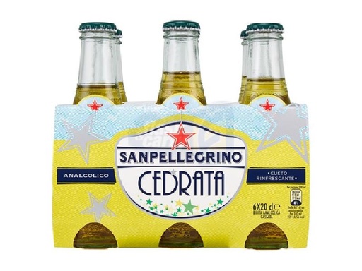 [005228] SAN PELLEGRINO VAP CEDRATA BOTT.CL.20x4