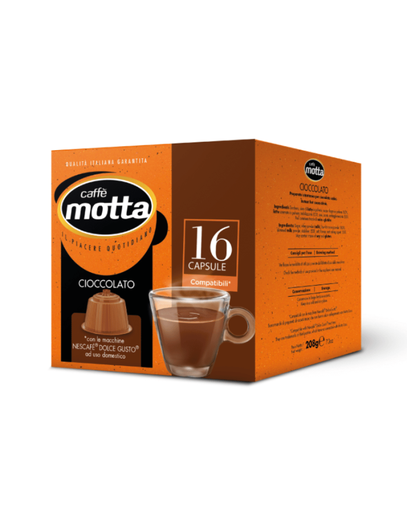 [6087] CAFFE MOTTA CPS DG CIOCCOLATO 16 PZ